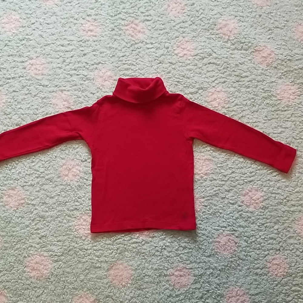 Cherry turtleneck Petit Bateau 4T